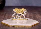 Kamdhenu Cow With Calf Decorative Statuette
