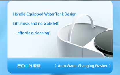 Wireless Rechargeable Mini Washing Machine