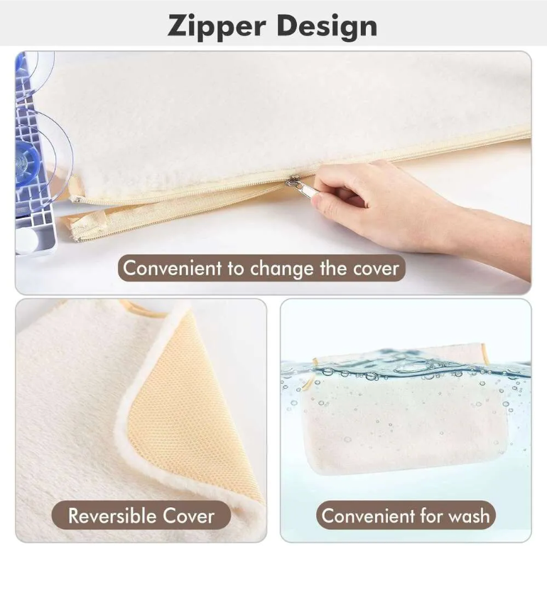 Foldable Cat Window Padded Perch