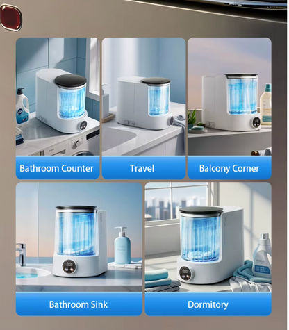 Wireless Rechargeable Mini Washing Machine