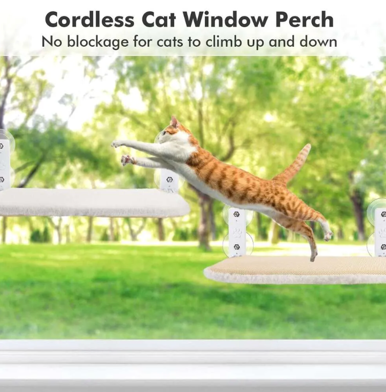 Cat Window Hammock Pet Perch