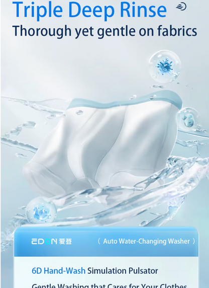 Wireless Rechargeable Mini Washing Machine